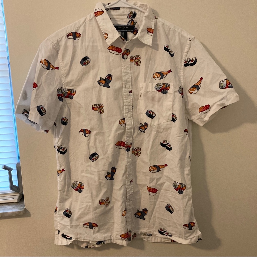 Casual Sushi Button Up shirt